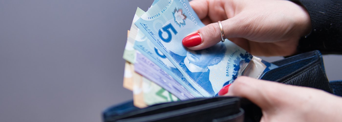 What you can do Canadian Money in wallet