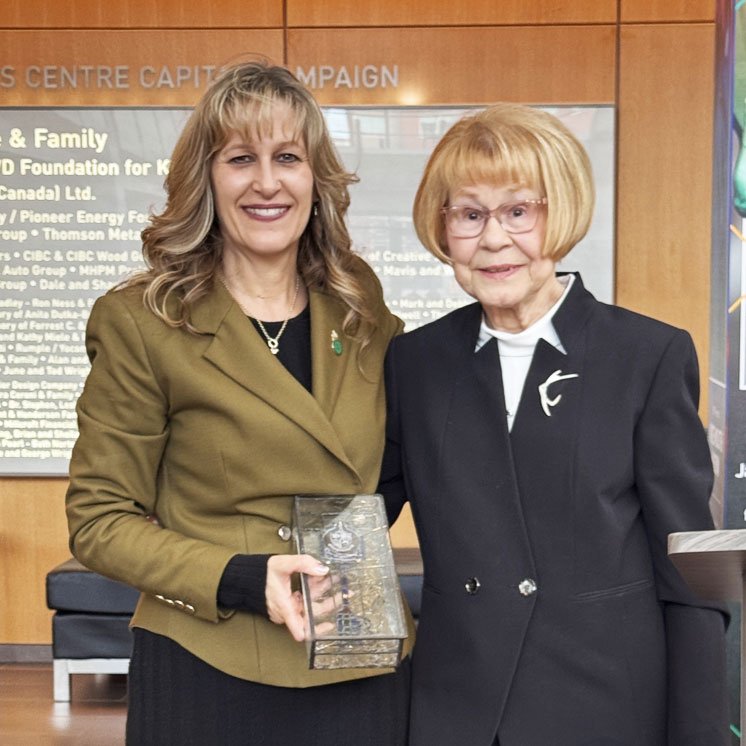 Beverley Jacobs - April 2025 Beverley Jacobs receiving key to the City